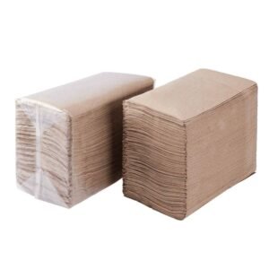Royalty Earth 1/8 Fold Kraft Dinner Napkin, 2-Ply, 20/150 (3000/cs)