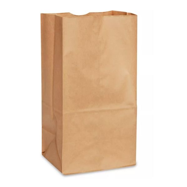 Royalty Earth #8 Kraft, SOS Paper Bag, 500/csv - Image 2